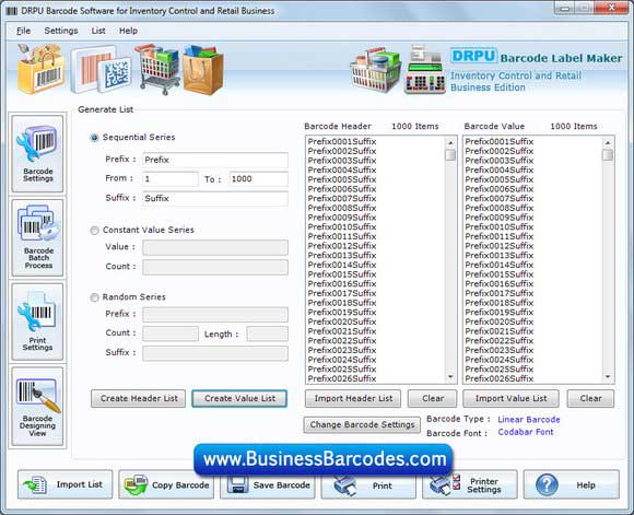Inventory Tracking Barcode Fonts software